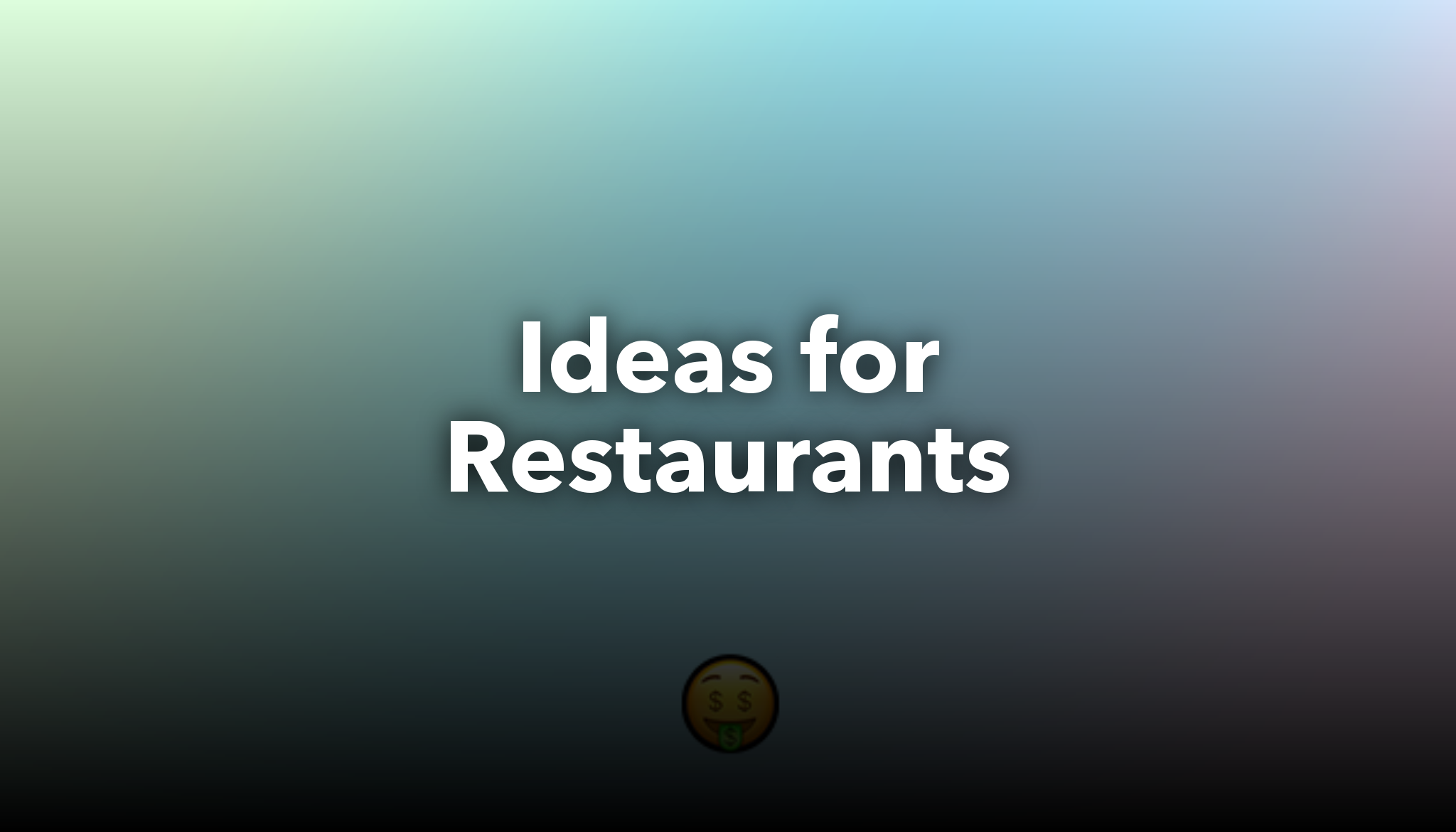 Ideas for Restaurants | Business Ideas and Niches